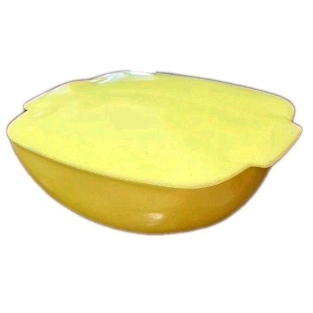 Pyrex Rare Vtg Hostess Casserole W/Lid Yellow 515B 1 1/2 Qt EUC
